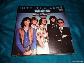 Discos de vinil: YES. INTO THE LENS / DOES IT REALLY HAPPEN ? HISPAVOX, 1980. SPAIN. IMPECABLE (#)